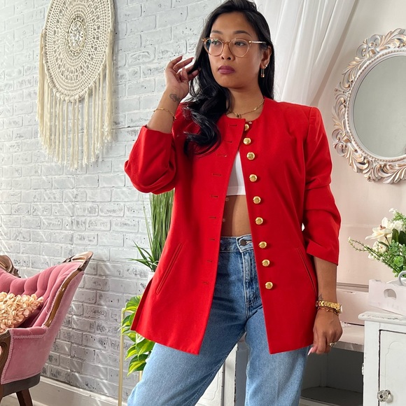Vintage Morgan Miller red blazer - Picture 3 of 9